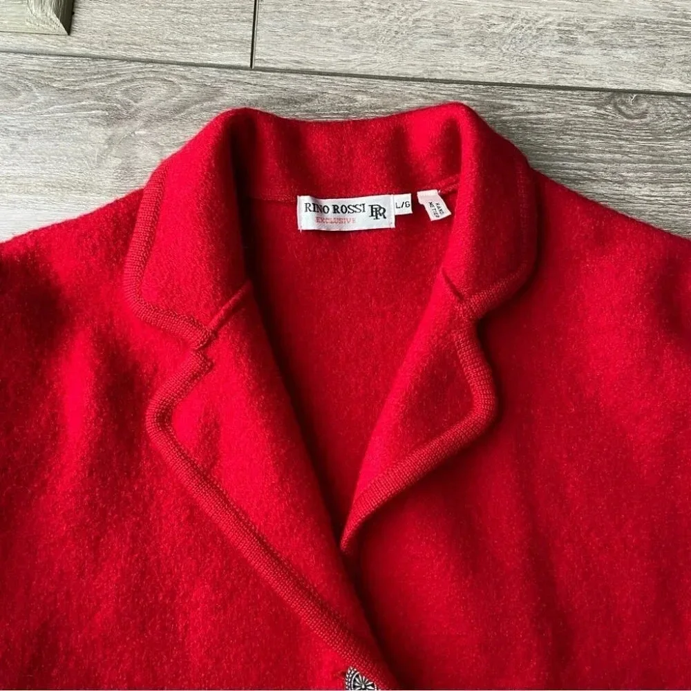 Vintage RINO ROSSI Pure Wool Jacket - Picture 9 of 15